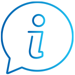 Icon of a information symbol