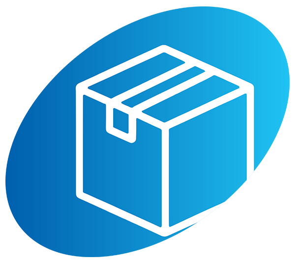 icon of a box taped up